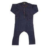 Boys Embroidered Shalwar Kameez - Navy Blue, Kids, Boys Shalwar Kameez, Chase Value, Chase Value