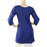 Women's Embroidery Kurti - Royal Blue, Women, Ready Kurtis, Chase Value, Chase Value