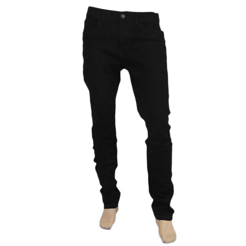 Men's Fancy Denim Pants - Black, Men, Casual Pants And Jeans, Chase Value, Chase Value