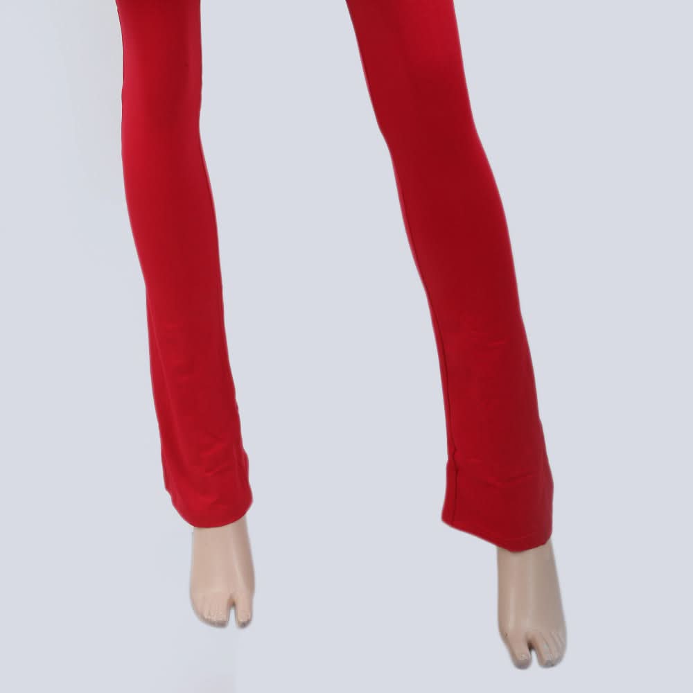 Women's Plain Bottom Trouser - Red, Women, Pants & Tights, Chase Value, Chase Value