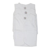 Boys 3Pcs Vest Velcro - White, Kids, Boys Vest, Chase Value, Chase Value