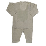 Newborn Boys Embroidered Shalwar Kameez - Green, Kids, NB Boys Shalwar Suits, Chase Value, Chase Value