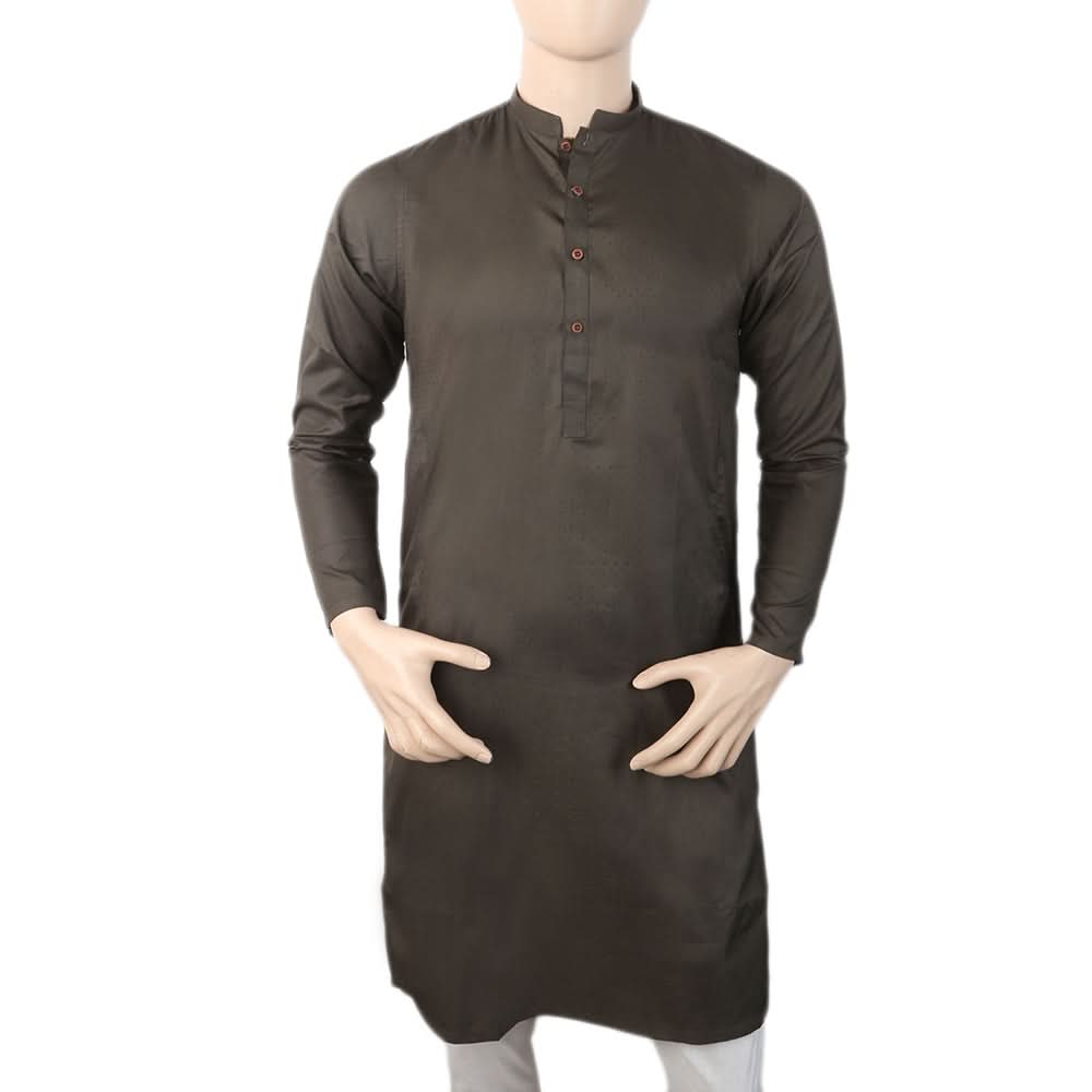 Men's Stamp Kurta - Green, Men, Kurtas, Chase Value, Chase Value