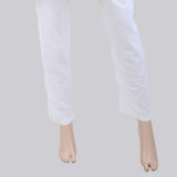 Women's Trouser With Lace - White, Women, Pants & Tights, Chase Value, Chase Value