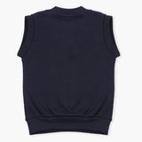 Boys Sleeve Less Sweater - Navy Blue, Boys Sweaters, Chase Value, Chase Value