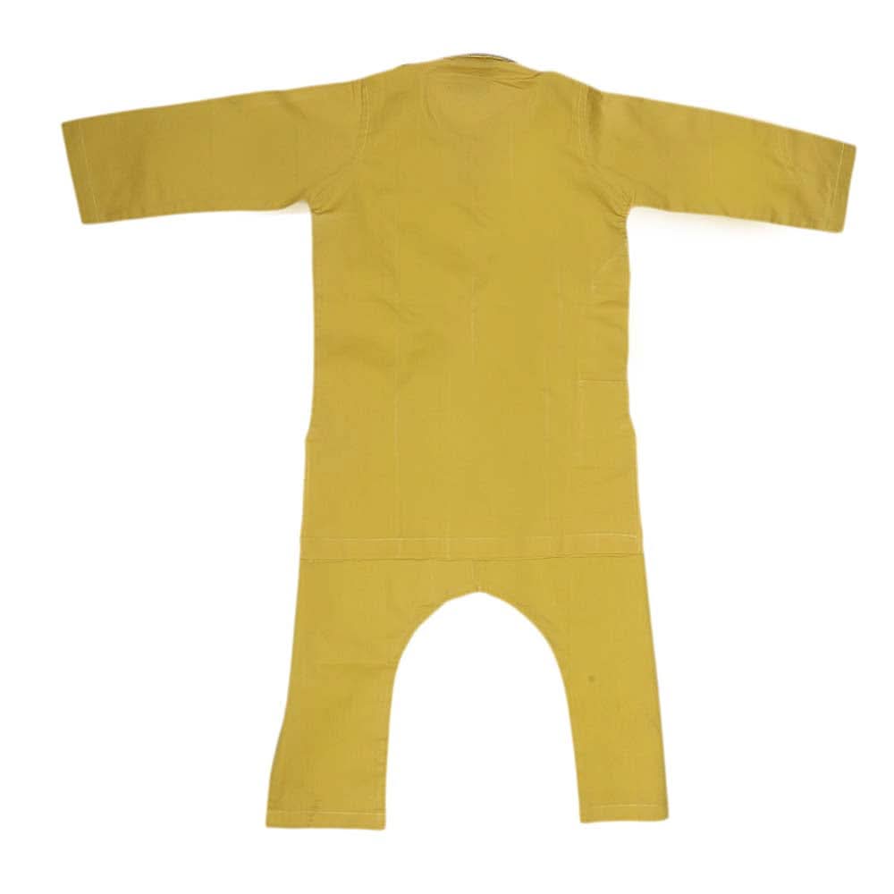 Boys Embroidered Shalwar Kameez - Mustard, Kids, Boys Shalwar Kameez, Chase Value, Chase Value