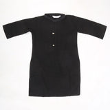 Girls Plain Khaddar Kurti - Black, Kids, Girls Kurti, Chase Value, Chase Value