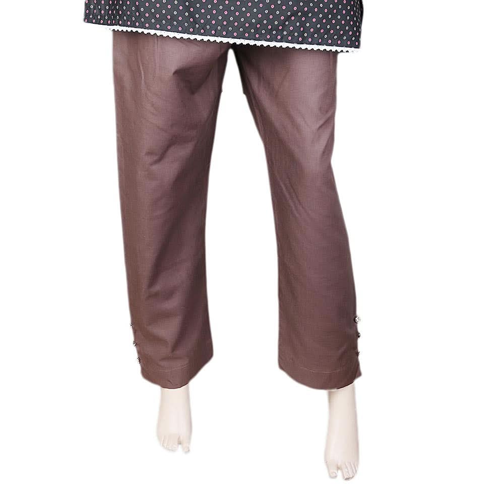 Women's Basic Trouser -  Coffee, Women, Pants & Tights, Chase Value, Chase Value