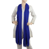 Women's Plain Chiffon Dupatta - Royal Blue, Women Dupatta, Chase Value, Chase Value