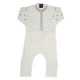 Boys Fancy Shalwar Kameez - White, Kids, Boys Shalwar Kameez, Chase Value, Chase Value