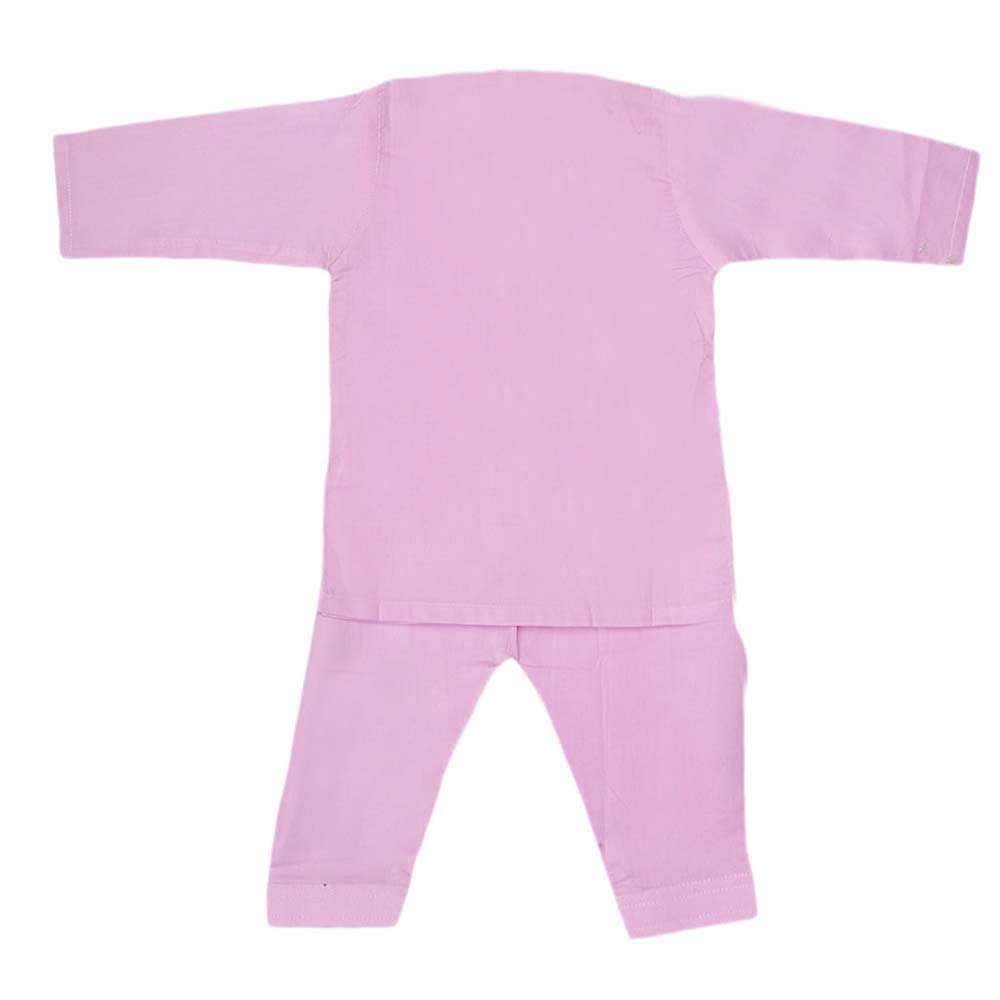 Newborn Boys Embroidered Shalwar Kameez -Pink, Kids, NB Boys Shalwar Suits, Chase Value, Chase Value