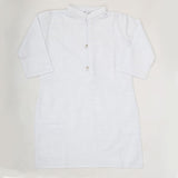 Girls Plain Khaddar Kurti - White, Kids, Girls Kurti, Chase Value, Chase Value
