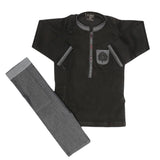 Boys Fancy Shalwar Kameez - Black, Kids, Boys Shalwar Kameez, Chase Value, Chase Value