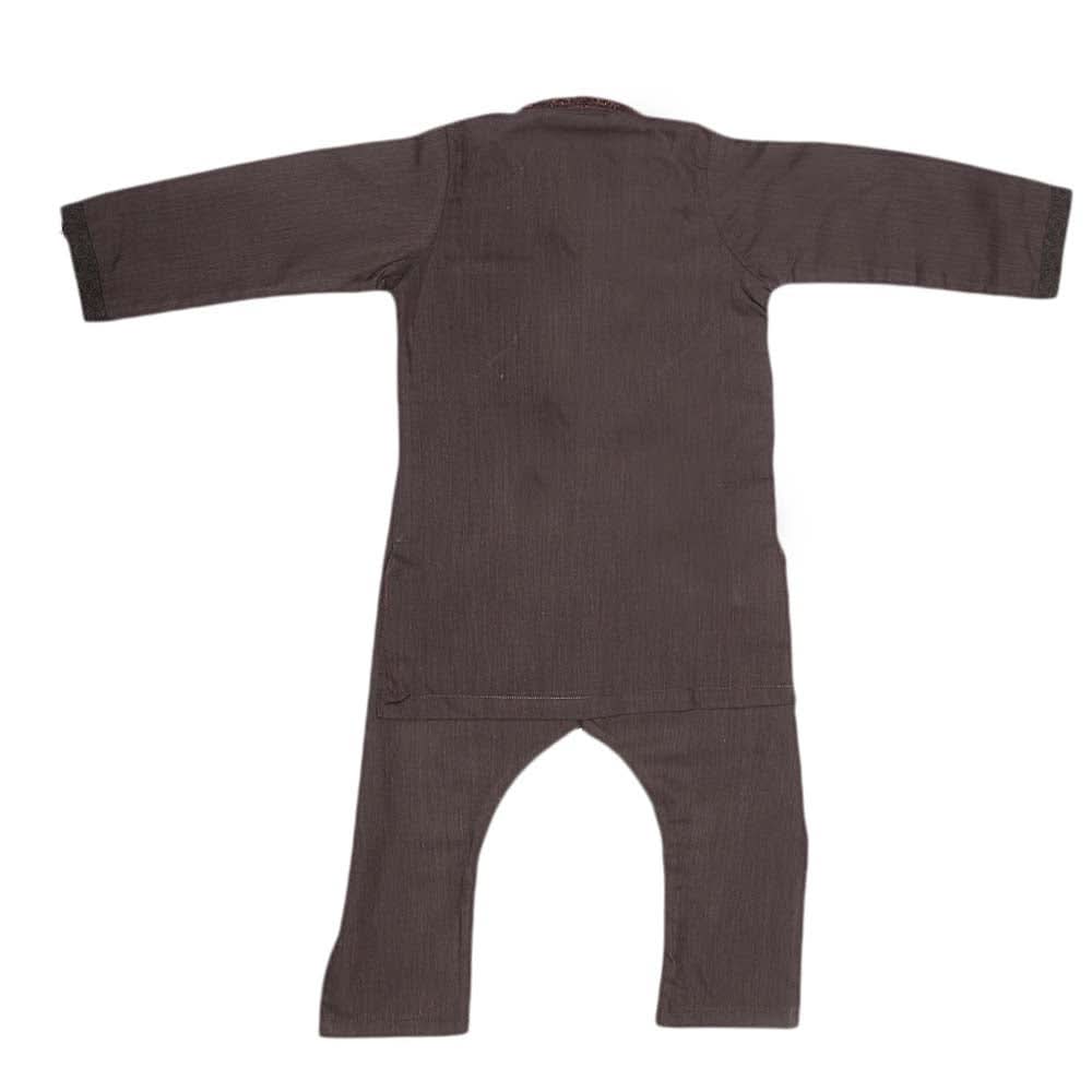 Boys Embroidered Shalwar Kameez - Dark Purple, Kids, Boys Shalwar Kameez, Chase Value, Chase Value