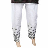 Women's Embroidered Trouser - White, Women, Pants & Tights, Chase Value, Chase Value