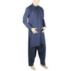 Men's Eminent Trim Fit Fancy Shalwar Suit - Dark Blue, Men, Shalwar Kameez, Eminent, Chase Value