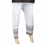 Women's Embroidered Trouser - White, Women, Pants & Tights, Chase Value, Chase Value