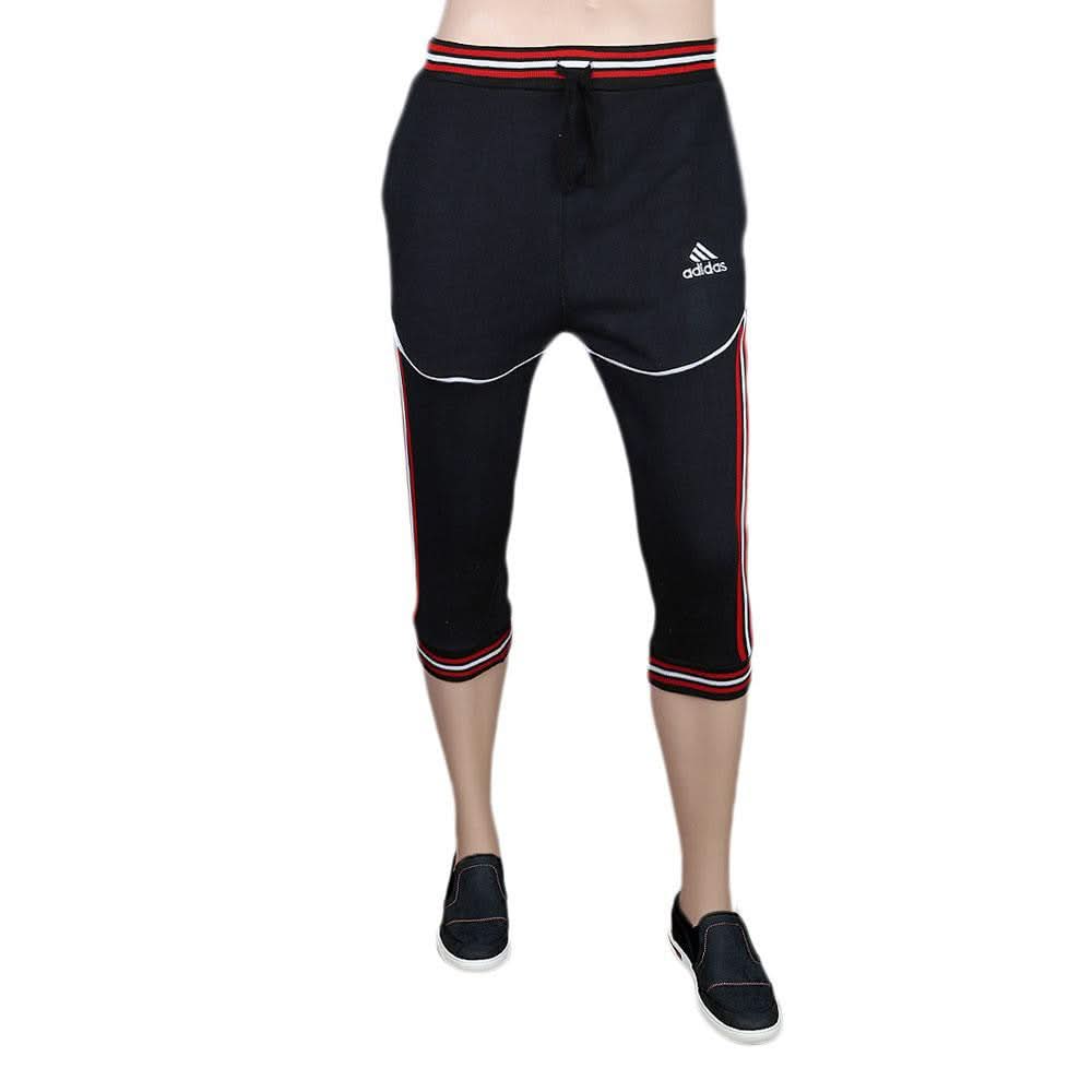 Men's 3 Qtr Shorts - Black - test-store-for-chase-value
