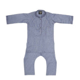 Boys Embroidered Shalwar Suit - Blue, Kids, Boys Shalwar Kameez, Chase Value, Chase Value