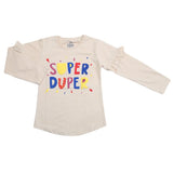 Girls Full Sleeves Jersey T-Shirt - Fawn, Kids, Girls T-Shirts, Chase Value, Chase Value