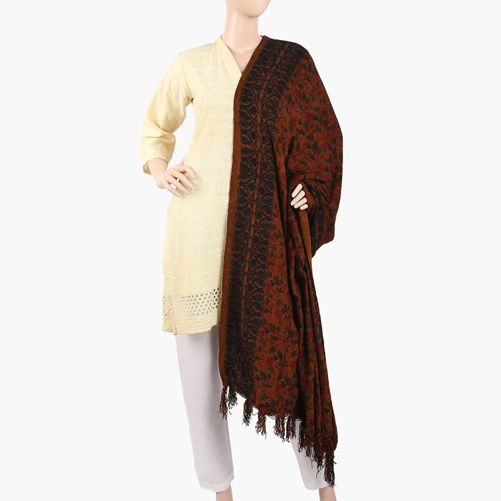 Women's Velvet Print Shawl, Women Shawls & Scarves, Chase Value, Chase Value