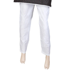 Women's Basic Trouser - White, Women, Pants & Tights, Chase Value, Chase Value