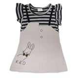 Newborn Girls Frock - Light Grey, Kids, NB Girls Frocks, Chase Value, Chase Value