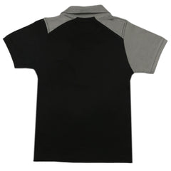 Boys Half Sleeves Polo T-Shirt - Back, Boys T-Shirts, Chase Value, Chase Value