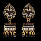 Women's Fancy Ear Jhumki - Black, Women, Earrings & Tops, Chase Value, Chase Value