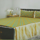 Double Side Printed Frill Bed Sheet - B, Home & Lifestyle, Double Bed Sheet, Chase Value, Chase Value