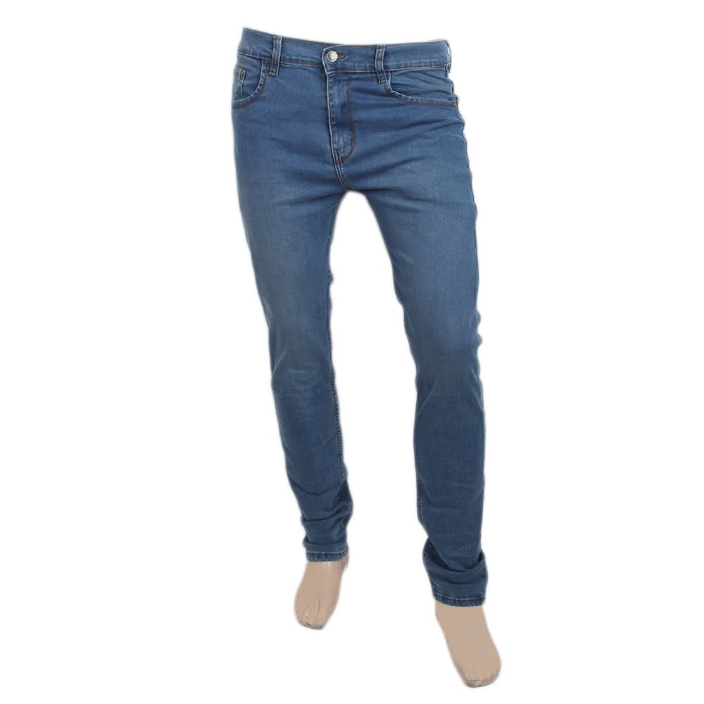 Men's Denim Pant - Blue, Men, Casual Pants And Jeans, Chase Value, Chase Value