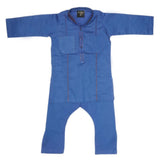Boys Embroidered Shalwar Kameez - Royal Blue, Kids, Boys Shalwar Kameez, Chase Value, Chase Value