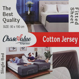 Single Bed Fitted Sheet - Grey, Home & Lifestyle, Single Bed Sheet, Chase Value, Chase Value