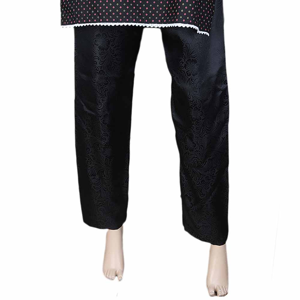 Women's Printed Trouser - Black, Women, Pants & Tights, Chase Value, Chase Value