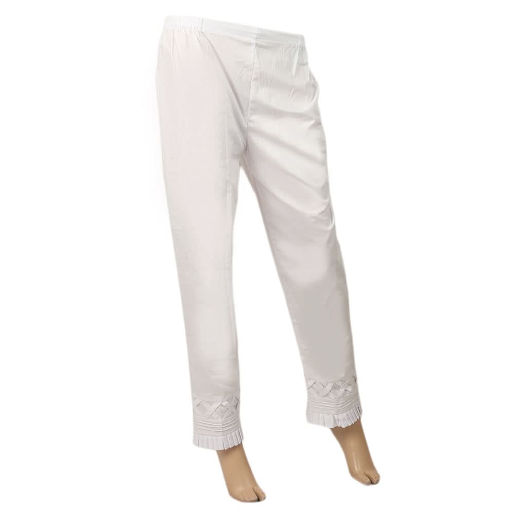 Women's Trouser - Off White, Women, Pants & Tights, Chase Value, Chase Value