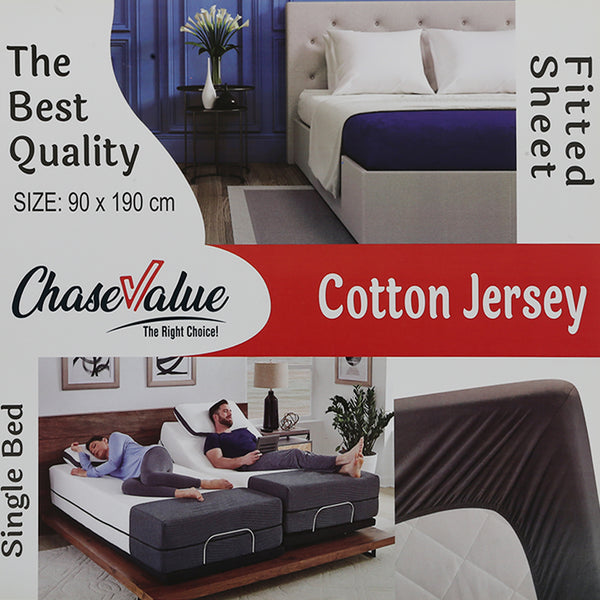 Single Bed Fitted Sheet - Black, Home & Lifestyle, Single Bed Sheet, Chase Value, Chase Value