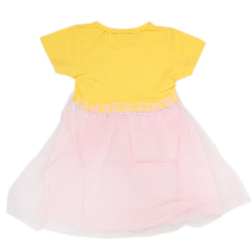 Newborn Girls Frock - Yellow, Kids, NB Girls Frocks, Chase Value, Chase Value