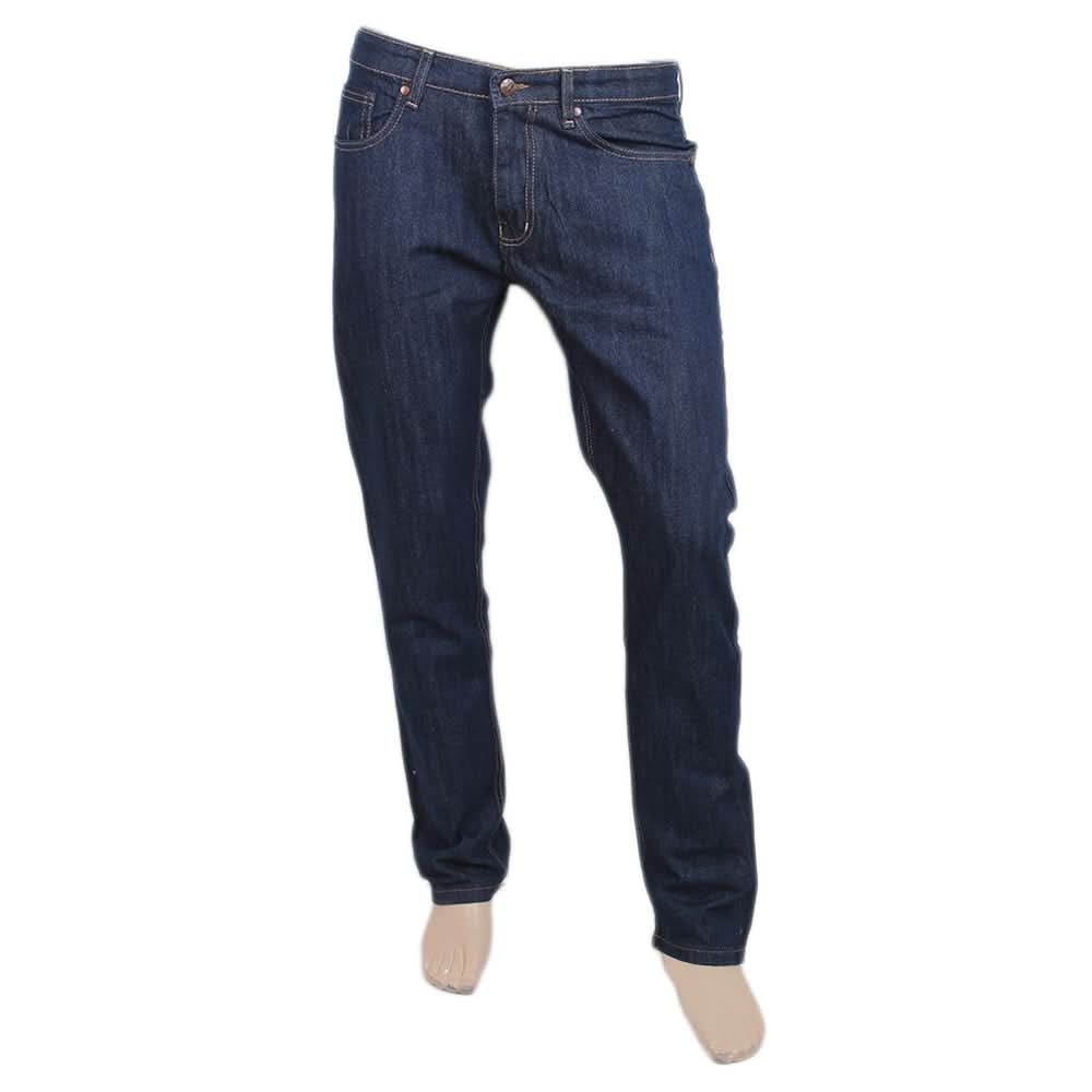 Men's Denim Pant - Dark Blue, Men, Casual Pants And Jeans, Chase Value, Chase Value