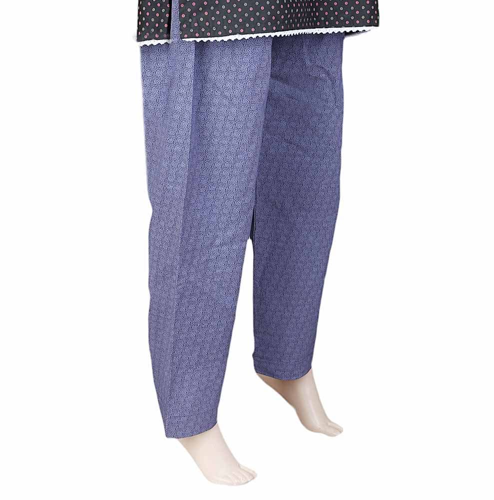 Women's Printed Trouser - Blue, Women, Pants & Tights, Chase Value, Chase Value