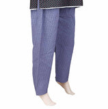 Women's Printed Trouser - Blue, Women, Pants & Tights, Chase Value, Chase Value