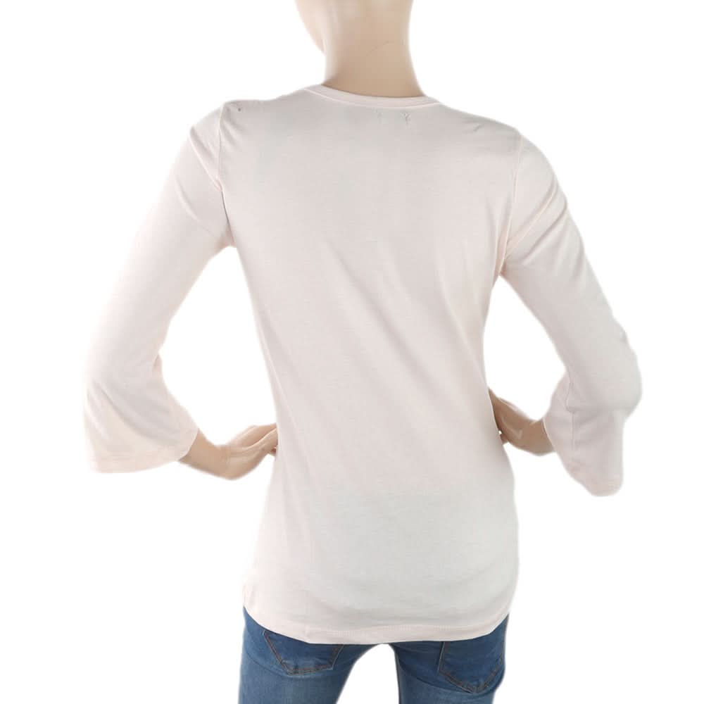 Women's Front Moti Top - Light Pink, Women, T-Shirts And Tops, Chase Value, Chase Value
