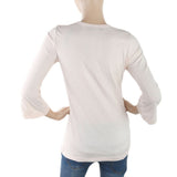 Women's Front Moti Top - Light Pink, Women, T-Shirts And Tops, Chase Value, Chase Value