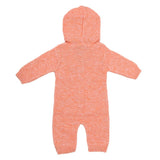 Newborn Girls Romper Full Sleeves - Peach, Kids, NB Girls Rompers, Kids, New Born Girls Winterwear, Chase Value, Chase Value