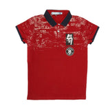 Boys Polo Half Sleeve T-Shirt - Maroon, Kids, Boys T-Shirts, Chase Value, Chase Value
