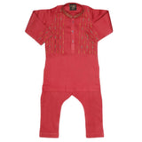Boys Embroidered Shalwar Kameez - Maroon, Kids, Boys Shalwar Kameez, Chase Value, Chase Value