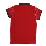 Boys Polo Half Sleeve T-Shirt - Maroon, Kids, Boys T-Shirts, Chase Value, Chase Value