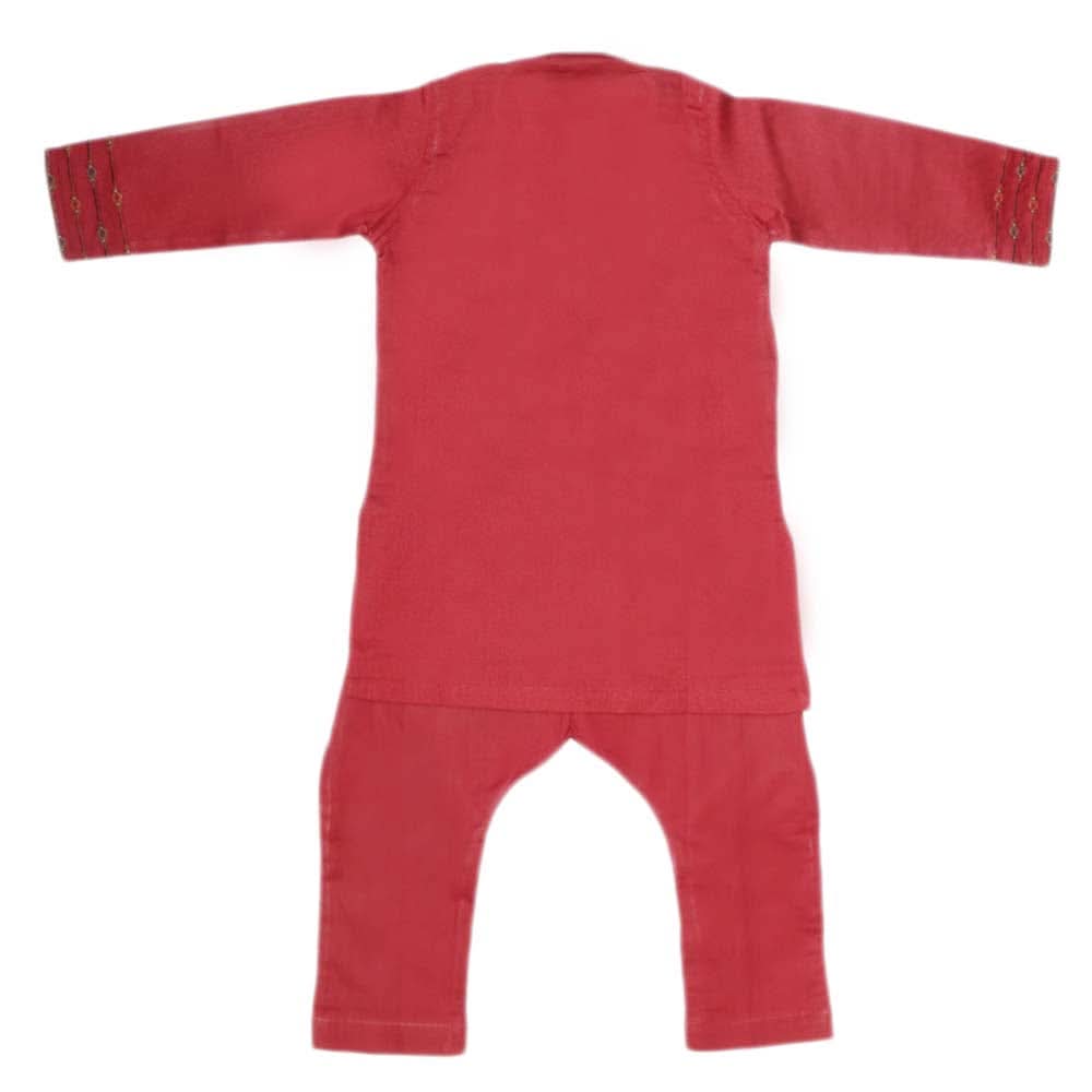 Boys Embroidered Shalwar Kameez - Maroon, Kids, Boys Shalwar Kameez, Chase Value, Chase Value