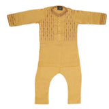 Boys Embroidered Shalwar Suit - Mustard, Kids, Boys Shalwar Kameez, Chase Value, Chase Value