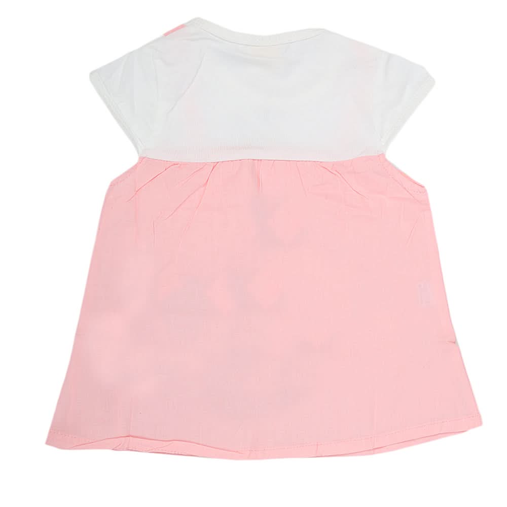 Newborn Girls Frock - Pink, Kids, NB Girls Frocks, Chase Value, Chase Value