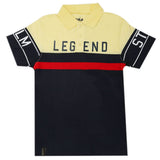 Boys Half Sleeves Polo T-Shirt - Lemon, Boys T-Shirts, Chase Value, Chase Value